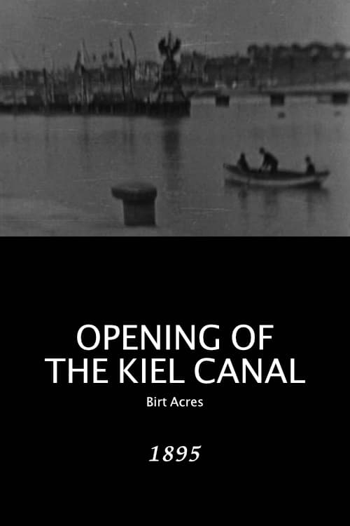 Poster Opening of the Kiel Canal 1895