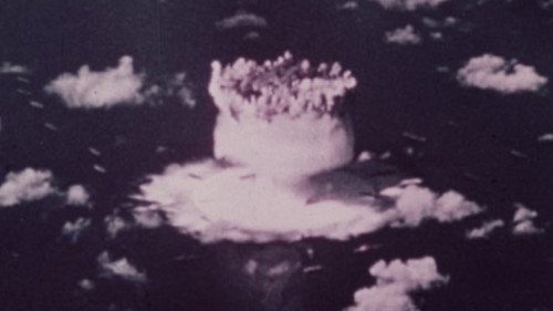 PBS Network - Nova - "In the Event of Catastrophe" [Nuclear War & Civil Defense] Backdrop Blur