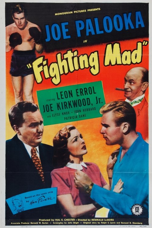 Joe Palooka in Fighting Mad movie poster player