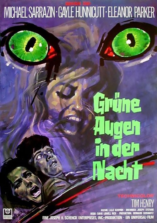 Grüne Augen in der Nacht movie poster player