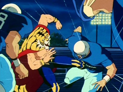 Poster della serie Tiger Mask