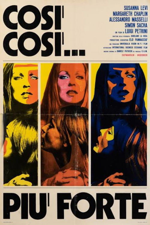 Così, così... più forte poster