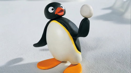 Feathers VS Pingu Backdrop Blur