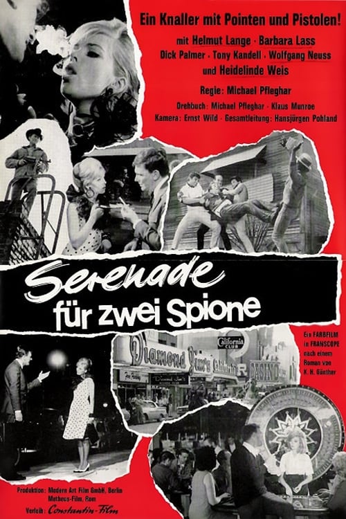 Poster Serenade für zwei Spione 1965