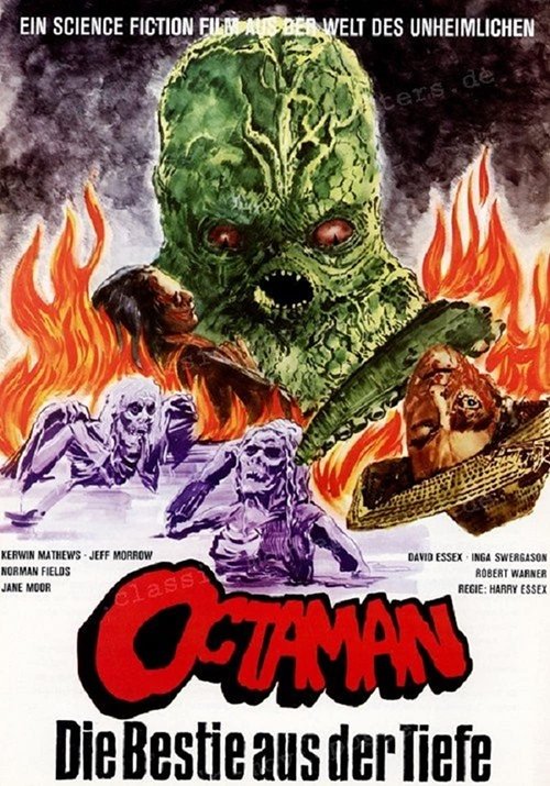 Octaman poster