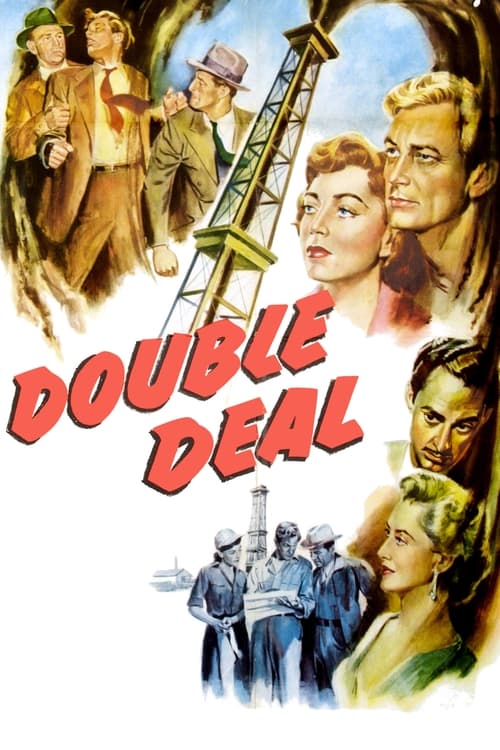 Poster Double Deal 1950