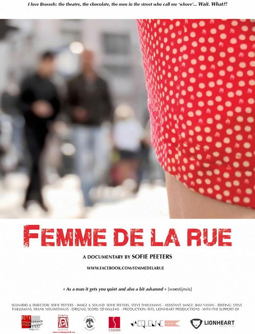 Femme de la rue poster