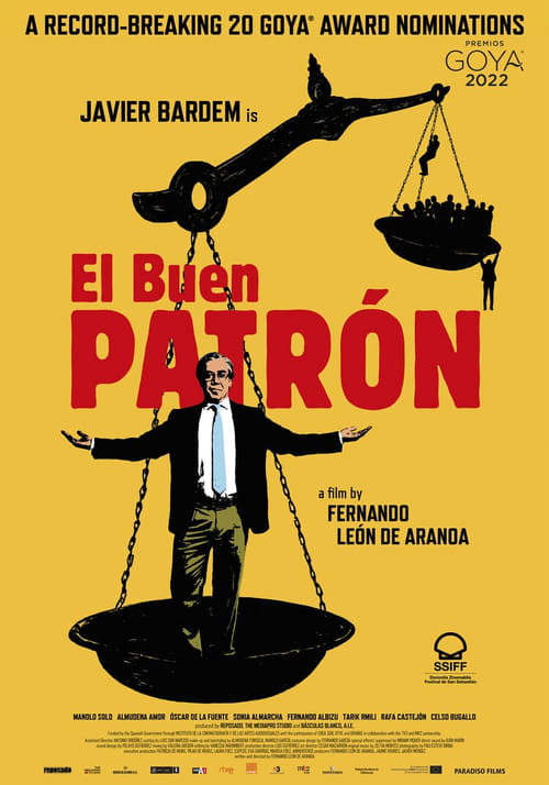 El buen patrón (2021) poster