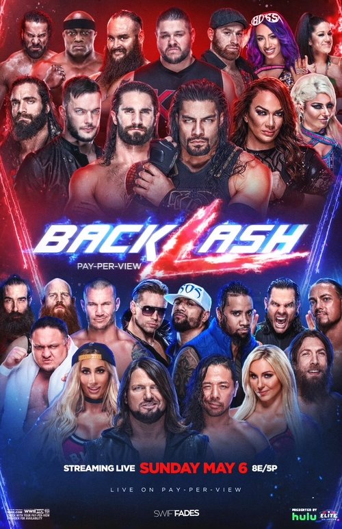WWE Backlash 2018 movie poster player