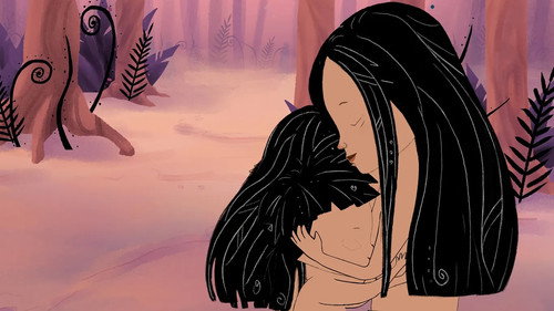 O despertar de Aiyra Backdrop Blur