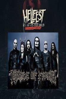 Cradle of Filth au Hellfest 2019 movie poster player
