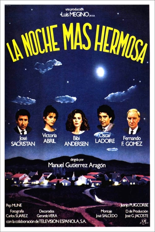 Poster La noche más hermosa 1984