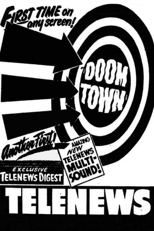 Póster oficial de Doom Town (1953) - Documentary