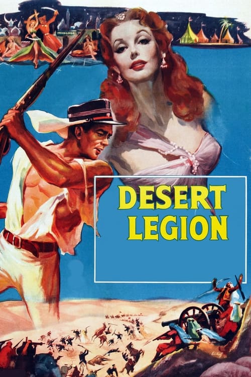 Desert Legion (1953) poster