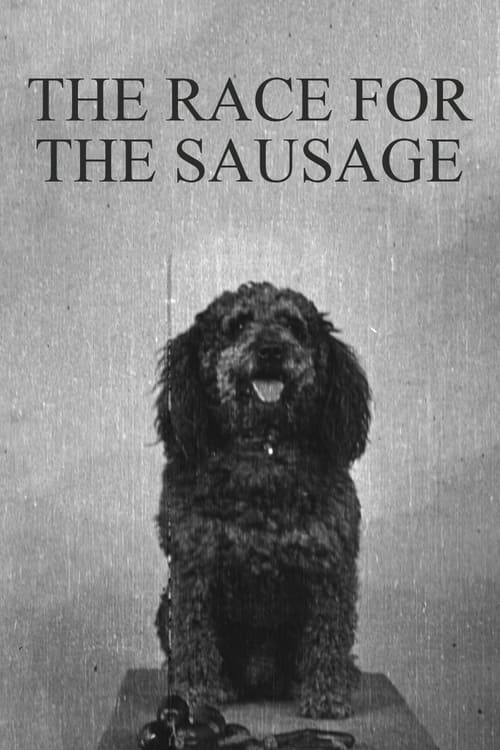 Poster Course à la saucisse 1907