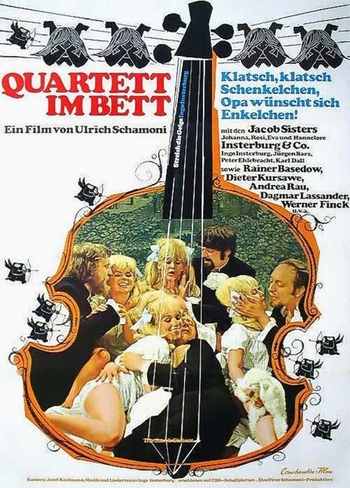 Quartett im Bett 1968