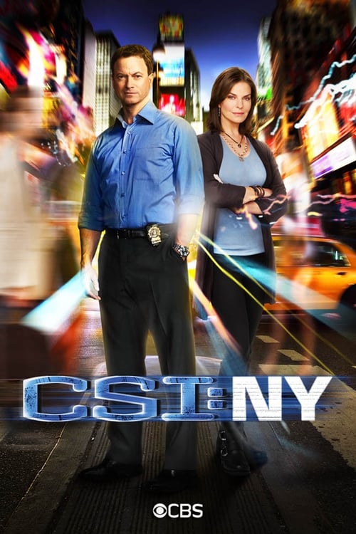 Grootschalige poster van CSI: NY