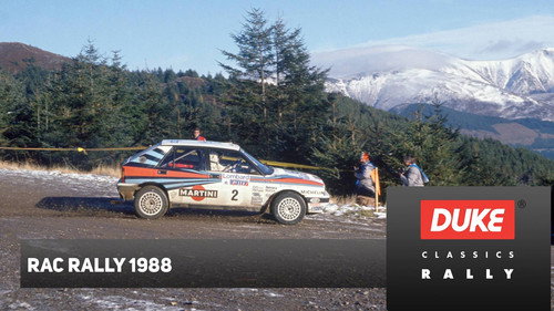 RAC Rally 1988 Backdrop Blur