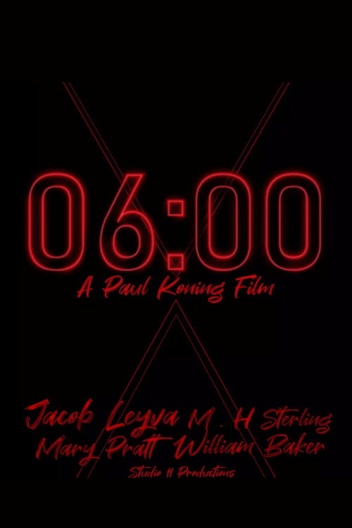 Official poster of 06:00 (2023) - Gizem