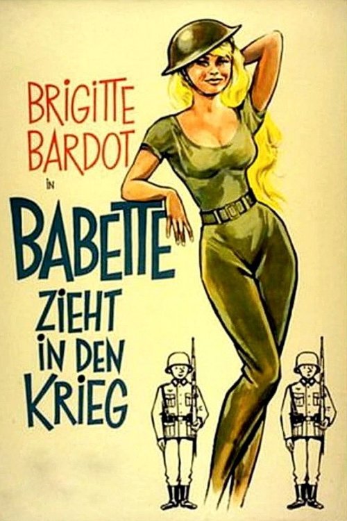 Babette zieht in den Krieg movie poster player