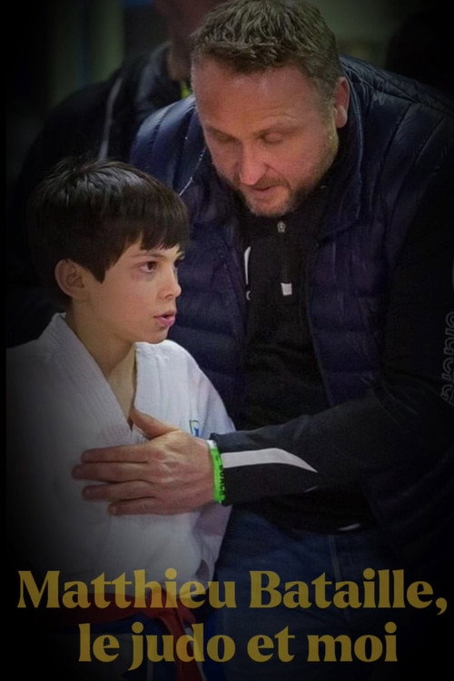 Robin et son professeur de judo Matthieu