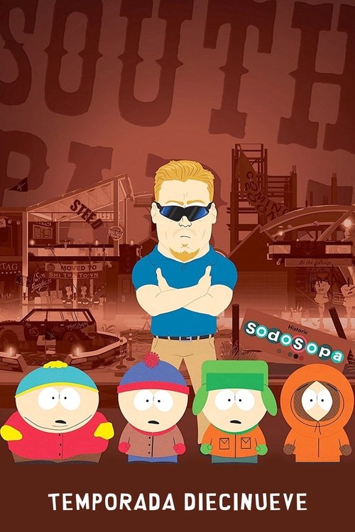 Ver temporada 19 de South Park Póster de la temporada 19 de la serie South Park