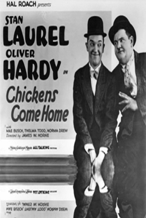 Laurel et Hardy - Quand les poules rentrent au bercail Streaming VF