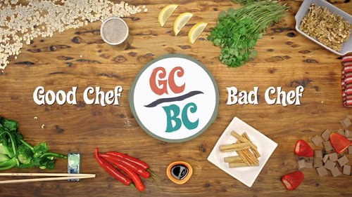 Good Chef Bad Chef Backdrop Blur