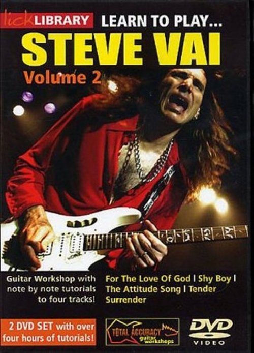 Learn To Play Steve Vai Volume 2 movie poster player