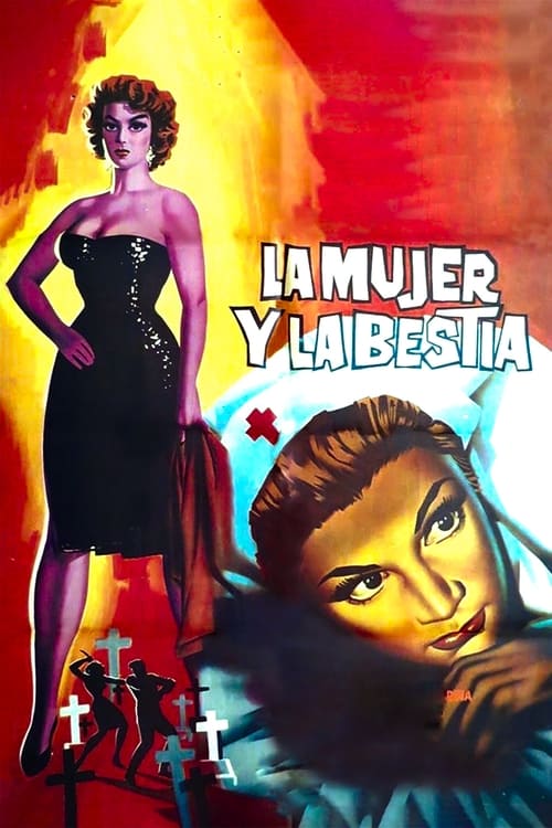 Poster La mujer y la bestia 1959