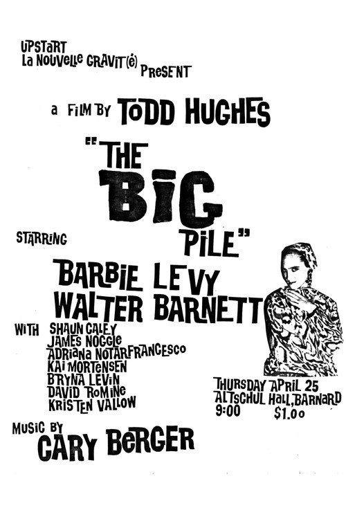 Póster oficial de The Big Pile (1985)