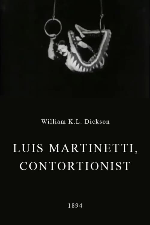 Luis Martinetti, Contortionist (1894) poster