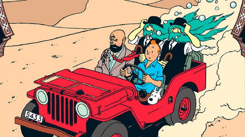 Image Tintin au pays de l'or noir (1)