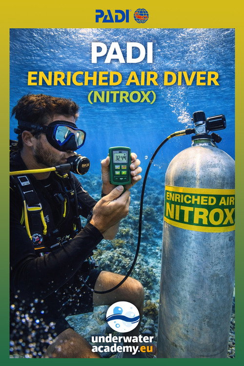 PADI Enriched Air Diving official poster