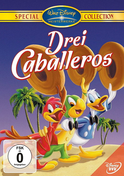 The Three Caballeros poster