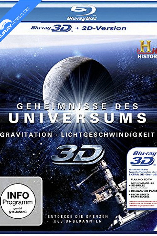 Geheimnisse des Universums 3D - Gravitation und Lichtgeschwindigkeit