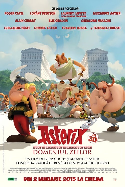 Poster pentru Asterix: Domeniul zeilor
