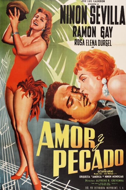 Poster Amor y pecado 1956