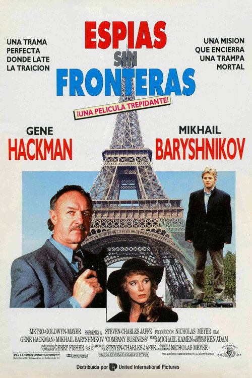 Espías sin fronteras poster