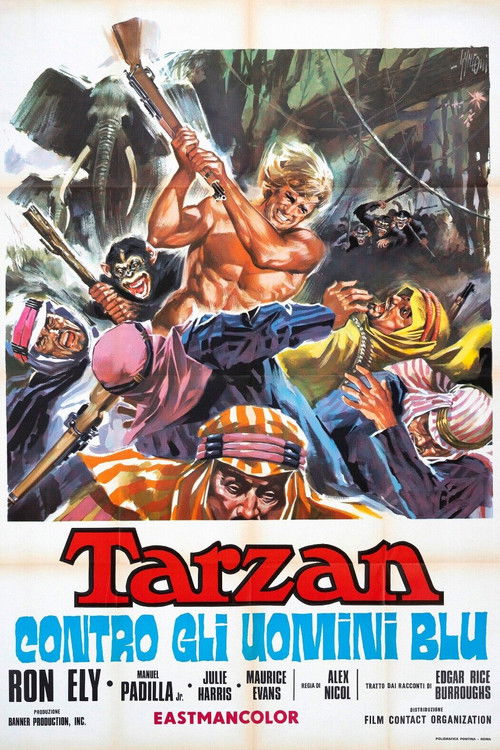 Tarzan contro gli uomini blu