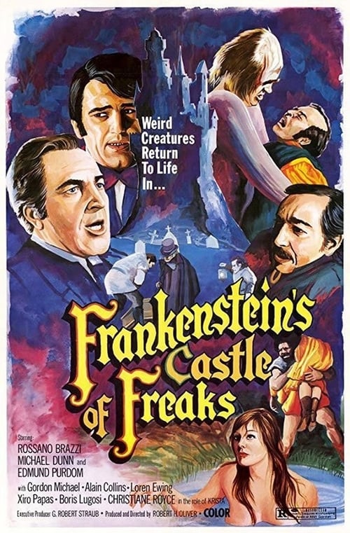 Frankenstein's Castle of Freaks poster