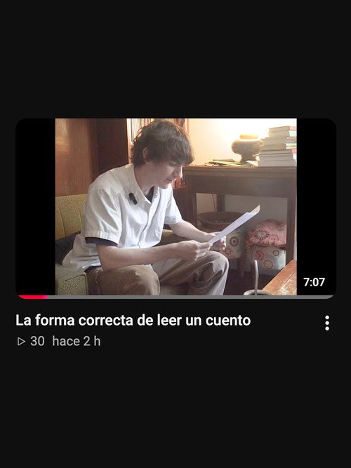 La forma correcta de leer un cuento