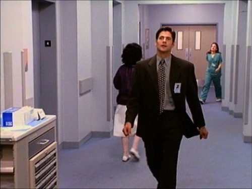 Escena del episodio 26 de la temporada 4 de la serie Melrose Place