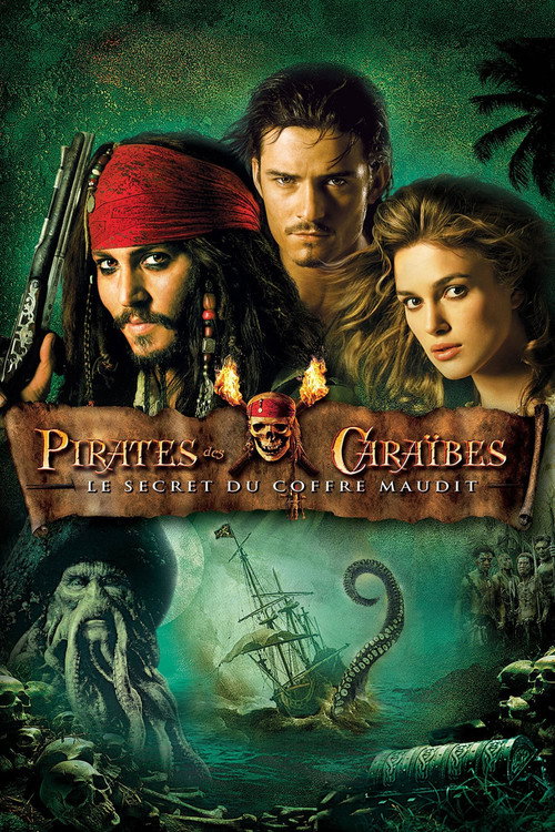 Affiche de Pirates des Caraïbes : Le Secret du coffre maudit