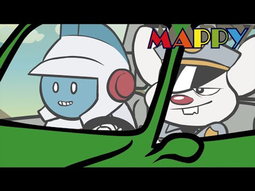 Dig Dug and Mappy Are Friends