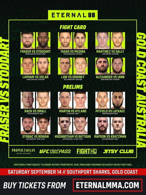 Eternal MMA 88: Gold Coast