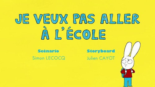 Image Je veux pas aller à l'école