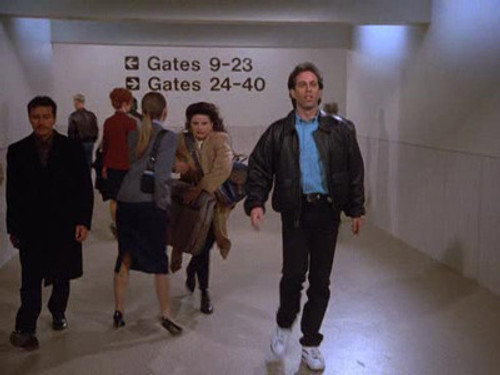 Seinfeld S04E12 — The Airport episode still