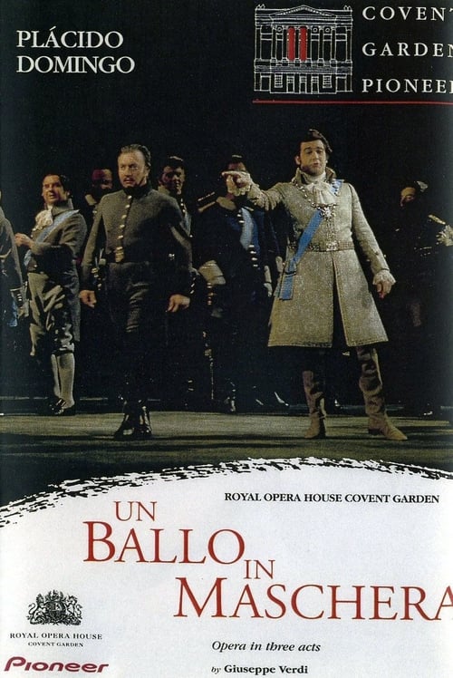 Poster Verdi Un Ballo in Maschera 1975