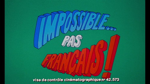 Impossible Is Not French